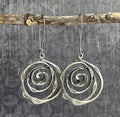 Vintage Flower Hollow Earrings