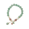 Green Crystal Charm Bracelet 3