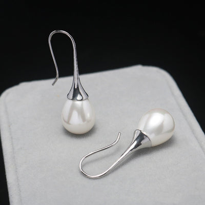 Pearl Teardrop Earrings
