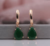 Moonstone Teardrop Earrings 1