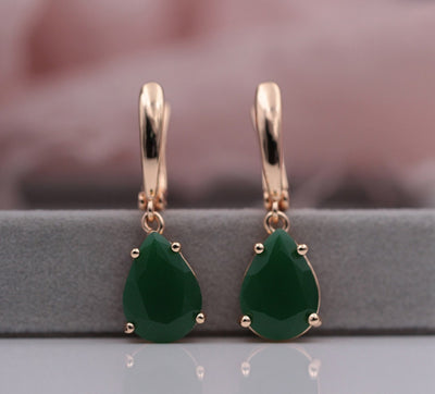 Moonstone Teardrop Earrings