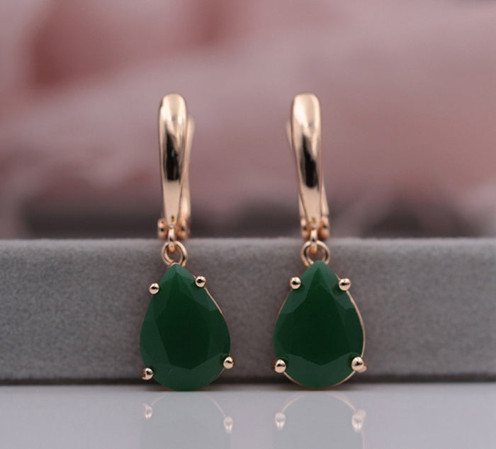 Moonstone Teardrop Earrings