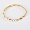 Gold Crystal Bangle Set 4