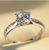 Round Zircon Solitaire Ring 1