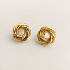 Hollow Flower Drop Earrings 2
