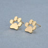 Paw Print Stud Earrings 1