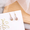 Zircon Teardrop Earrings 2