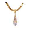 Crystal Teardrop Pendant Necklace 3