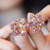 Flower Sterling Silver Earrings 1