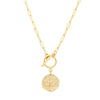 Sun Medallion Pendant Necklace 2