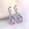 Sterling Silver Moonstone Drop Earrings 1