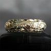 Carved Rose Gold Ring 1
