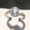 Zircon Swirl Ring 2