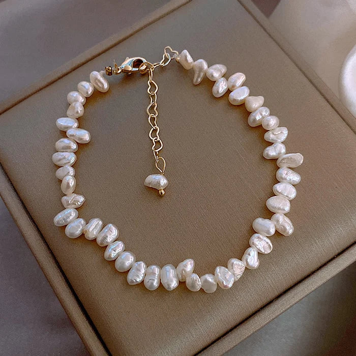 Freshwater Pearl Blossom Bracelet