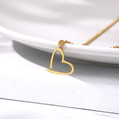 Hollow Pendant Necklace
