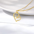 Classic Heart Zircon Necklace