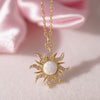 Vintage Opal Pendant Necklace 1