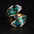 Vintage Sculptural Open Ring