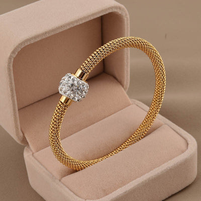Crystal Bangle Bracelet