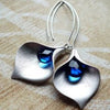 Sapphire Drop Earrings 2