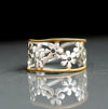 Sunflower Adjustable Rose Gold Ring 1