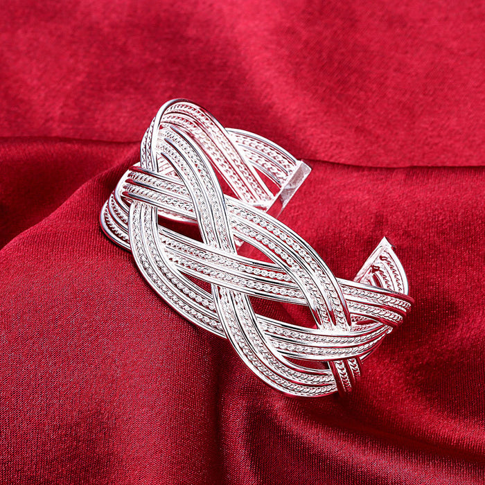 Classic Silver Bangle