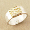 Wide Geometric Ring 1