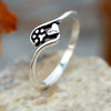 Paw Print Wrap Ring 2