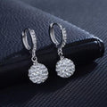 Zircon Ball Stud Earrings