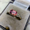 Ruby Red Zircon Ring 2