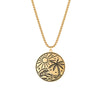 Ocean Wave Palm Tree Necklace 2