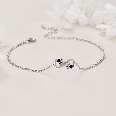 Infinity Paw Bracelet
