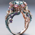 Topaz Flower Ring