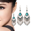 Vintage Layered Crystal Earrings 2