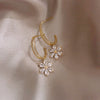 Zircon Star Drop Earrings 2