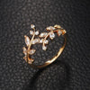 Leaf Zirconia Ring 1