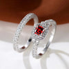 Minimalist Zirconia Ring Set 1