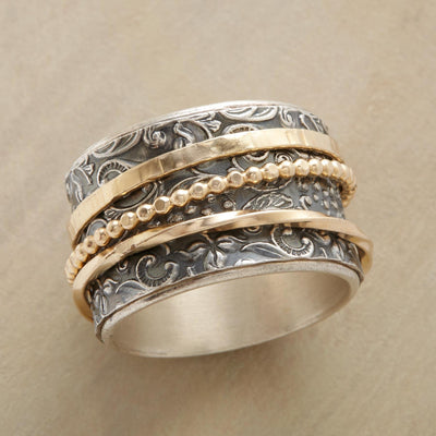 Punk Silver Line Ring