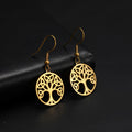 Simple Tree of Life Earrings