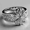 Vintage Court Flower Ring 1