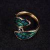 Vintage Sculptural Open Ring 2
