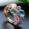 Colorful Feather Ring 1