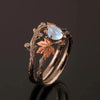 Vintage Leaf Gold Ring 1