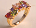 Water Drop Zircon Ring