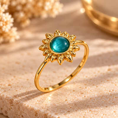 Vintage Opal Stone Ring