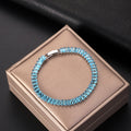 Colored Zircon Tennis Bracelet