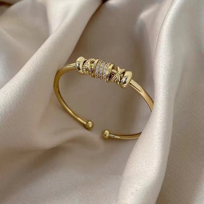 Adjustable Sculpted Bracelet