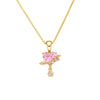 Zircon Heart Pendant Necklace 2