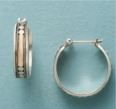 Vintage Oversized Hoop Earrings