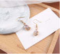 Zircon Teardrop Earrings